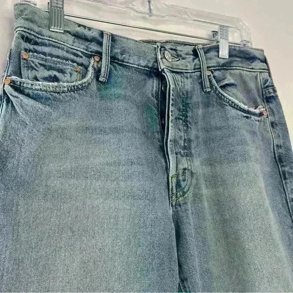 Mother Superior Trekker Ankle Straight Leg Jeans in Win Some, Lose Some Size 26 - Picture 6 of 13